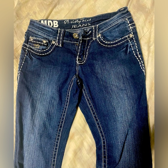 69 sixty nine Y2K stitched jeans size 26 - Picture 4 of 4